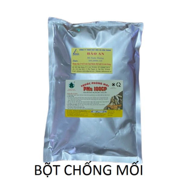 Thuốc Bột Phòng Chống Mối PMS 100CP Cho Công Trình